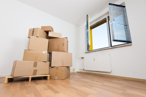 IT equipment prepared for office move