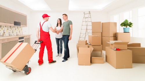 Seasonal items packed neatly in a storage unit