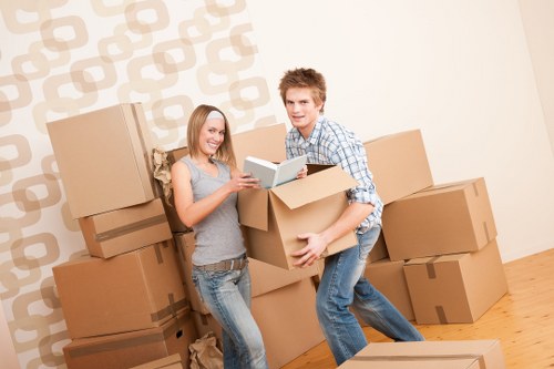 Household items stored neatly for seasonal use
